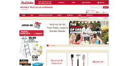 Desktop Screenshot of moorestruevalue.com